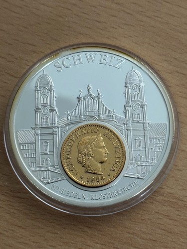 Medaille schweiz ø50 - ,