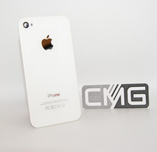 Original Apple Backcover Akkudeckel weiß iPhone 4 4G WHITE Schulnote 3-