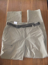 Maier Sports Damen Ziphose Wanderhose Gr. 40 Kurzgröße beige