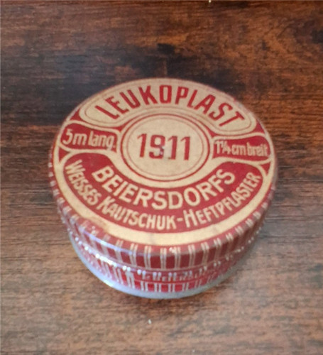 Leukoplast 1911 blechdose - leukoplast,