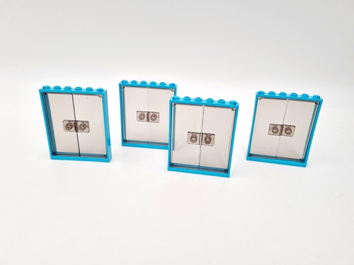 Lego türen blau - blau, 4