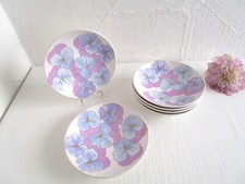 Suppenteller Pfalzkeramik Ernestine Handdekoriert Stiefmütterchen Lila