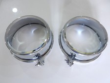 Kawasaki Z 650 750 900 1000 Z1 Chrombecher Tacho DZM Set oben Instrumente Neu