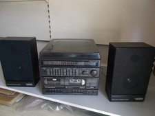 Record player with radio