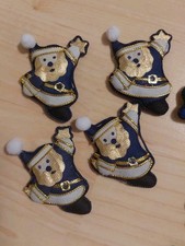 Kleine Weihnachtsmannfiguren Pappe Basteln Dekorieren Weihnachten 22 Stück 