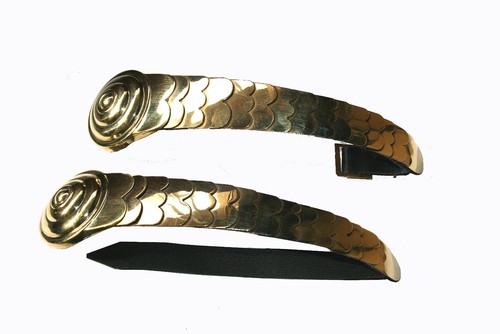 Schuppenkette messing kinngurt - schuppenkette,