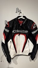 Alpinestar Motorradjacke Herren Leder Gr. 56 Guter Zustand 