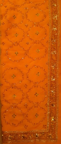Asiatischer damen sari - sari, in