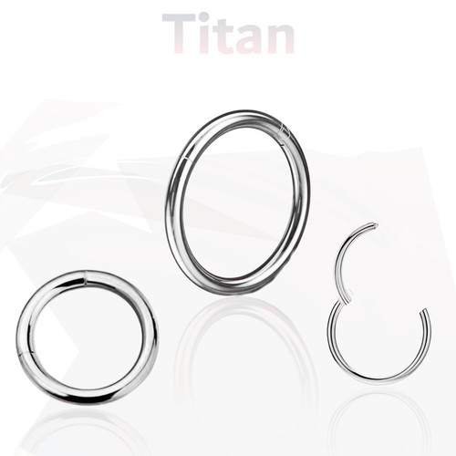 Ring piercing septum - ring,
