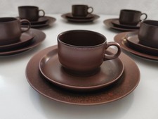 Vintage 70er 6x Gedeck Teller