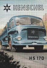 Auto Prospekt LKW Henschel