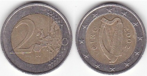 Euro münze eire 2002 irland - 2002,