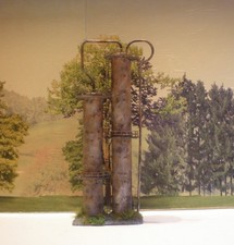 H0 Diorama 1:87 HO Tank Kessel Anlage Hydrierkessel gealtert patiniert