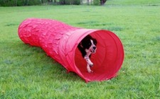 Kerbl Agility Hundetunnel rot