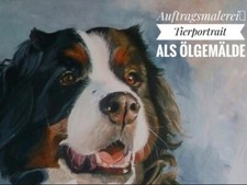 Tierporträt handgemalt nach