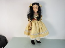 Künstlerpuppe Sammler alte Porzellan Puppe 68 cm Zustand siehe Fotos 