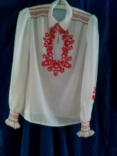 Neu bluse ungarische stickerei - bluse,