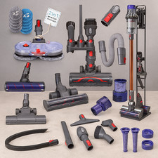 Ersatzteile für Dyson V7 V8 V10 V11 V15 Turbo Bürste LED, Düse, Schlauch, Filter