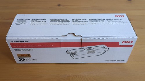 Original oki toner - toner, schwarz