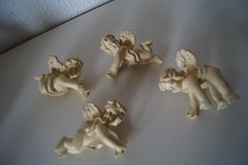 Dekofiguren - Engel - 4er-Set - ca. 7-8 cm groß - gebraucht