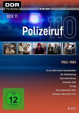 Polizeiruf 110 - DDR TV-Archiv / Box 11 (1983-1984) # 4-DVD-NEU