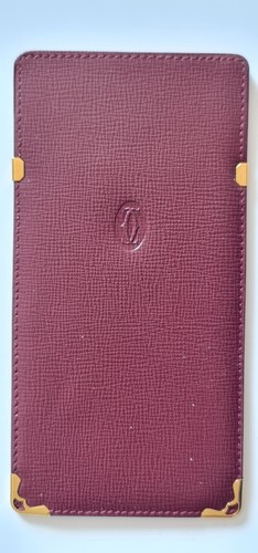 Cartier brillenetui leder neu - cartier,