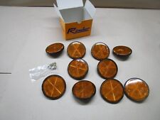 LKW Traktor Anhänger Reflektor Seitenstrahler Strahler Ø84mm 10 Stück NEU RINDER