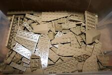 Lego ® 100 dark tan Steine - dunkelbeige - Fliesen, Basic, Platten  sand