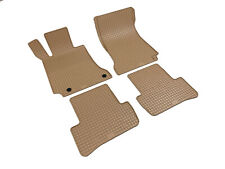 !!! NEU Lengenfelder Gummimatten Fußmatten für Mercedes W204 S204 C-Klasse BEIGE