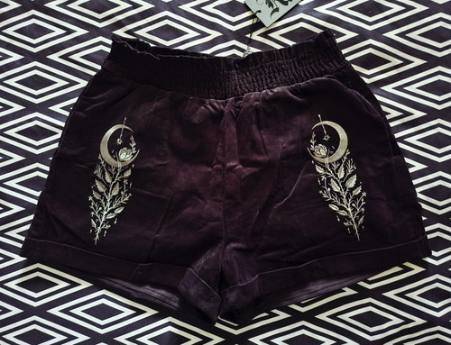 Killstar damen cord - damen, shorts