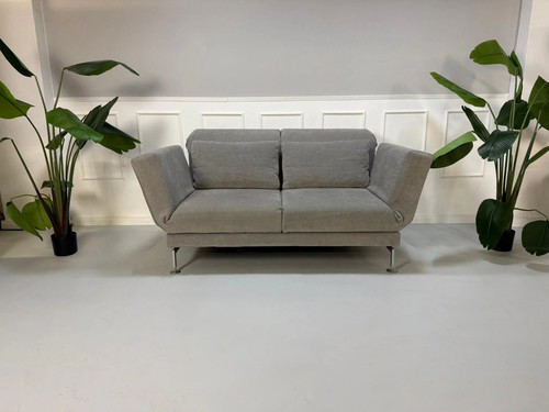 Brühl moule sofa grau - brühl, silber