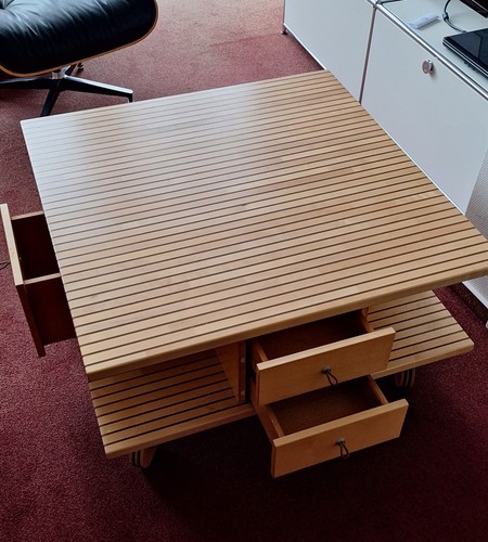 Couchtisch holz ahorn - couchtisch,