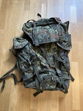 Großes Bundeswehr Set u.a. Tarnrucksack, große Reisetasche, Blaumann, Zeltbahn..