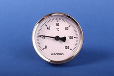 Afriso Räucherthermometer Thermometer Bimetall Räuchern 40 mm 1/2"  Tauchhülse