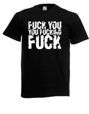 Herren shirt fuck you - fuck,