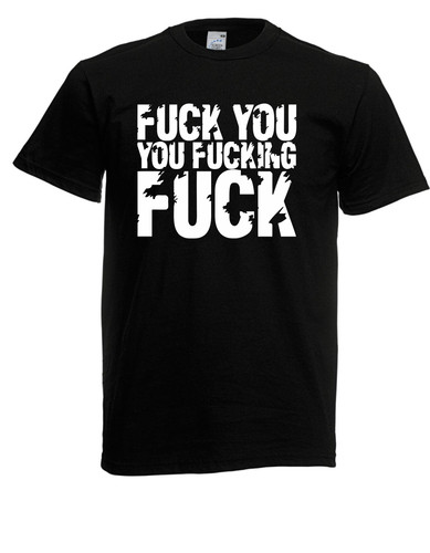 Herren shirt fuck you - herren,
