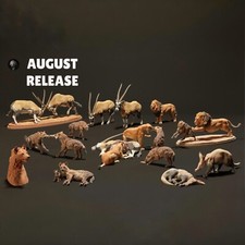 Afrika Tier Figuren 1:24