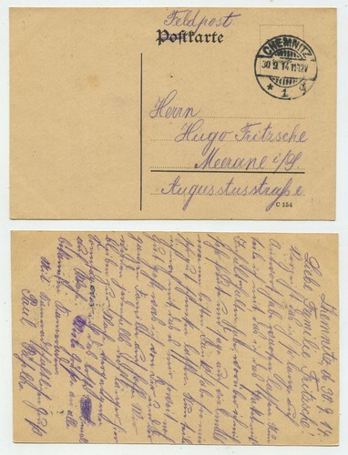 97327 feldpostkarte - 97327,