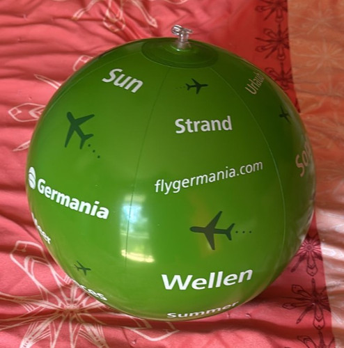 Wasserball aufblasbar germania - aufblasbar,