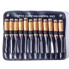 12-tlg Profi Hohlbeitel