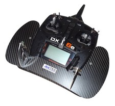 AHLtec Senderpult für Spektrum DX6e & DX8e in ECHT CARBON