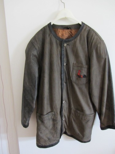 Leder trachtenjacke - leder,
