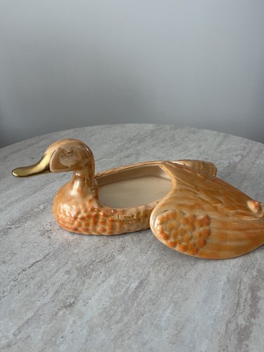 Vintage keramik ente - vintage,