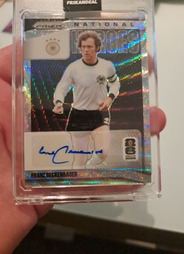 Panini prizm franz - franz, beckenbauer