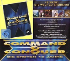 Command & Conquer Die ersten 10 Jahre 2 DVD 12 Spiele ! Stunde Null und Generäle