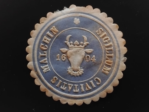 Siegelmarke sigillum 1604 - siegelmarke,