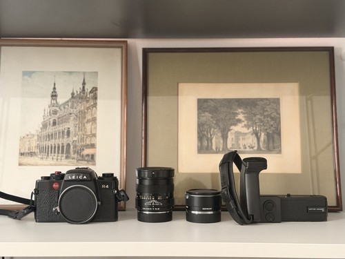 Leica set macro elmarit - leica, r4
