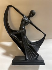 Art Deco Stil Figur Kaltguss