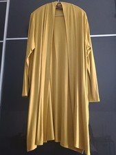 BETTY BARCLAY: SPORTLICHE SHIRT-JACKE IN SENFGELB, GR. 46