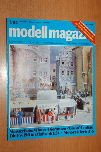 Modell magazin jahrgang 1984 - modell,